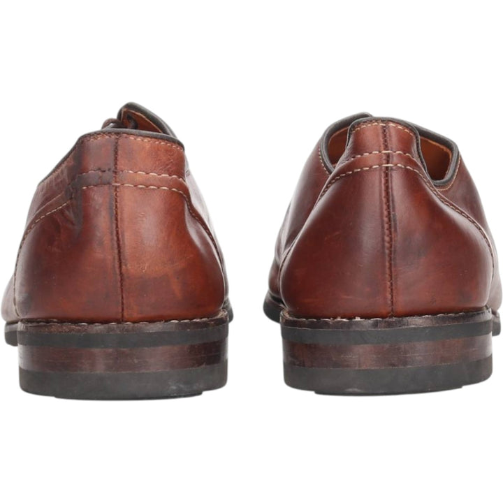 Allen Edmonds Clark Street U-Tip Shoes, Made in USA, Size 10D Men's 28.0cm genuine leather brown type Vintage Second Hand