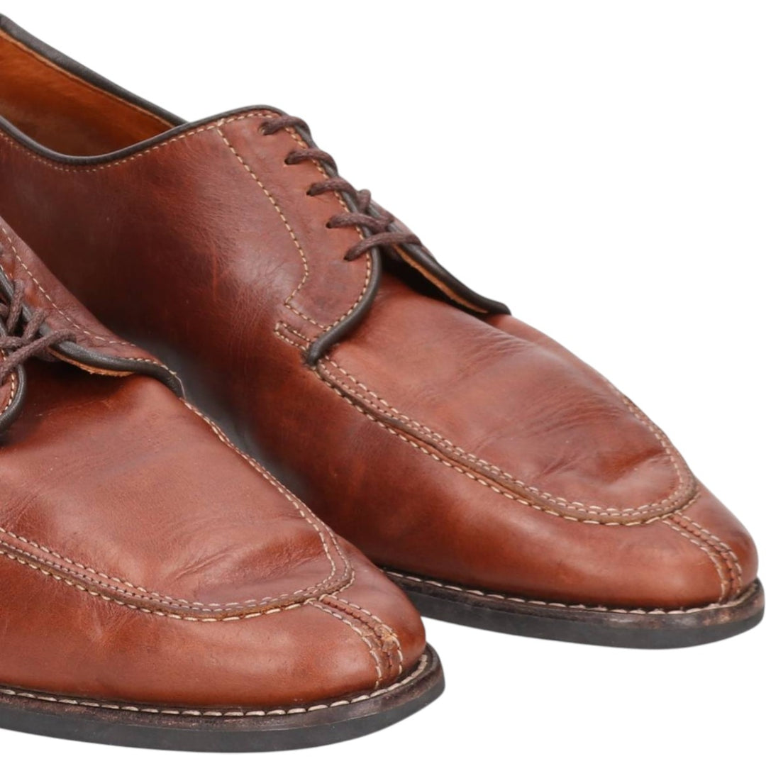 Allen Edmonds Clark Street U-Tip Shoes, Made in USA, Size 10D Men's 28.0cm genuine leather brown type Vintage Second Hand