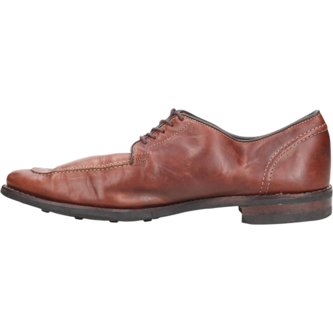 Allen Edmonds Clark Street U-Tip Shoes, Made in USA, Size 10D Men's 28.0cm genuine leather brown type Vintage Second Hand