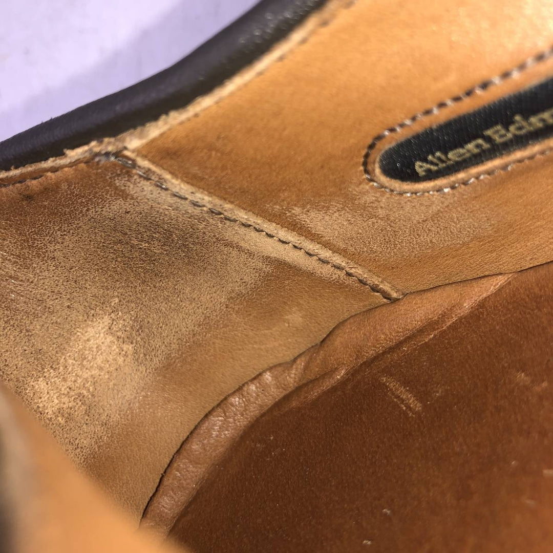 Allen Edmonds Clark Street U-Tip Shoes, Made in USA, Size 10D Men's 28.0cm genuine leather brown type Vintage Second Hand