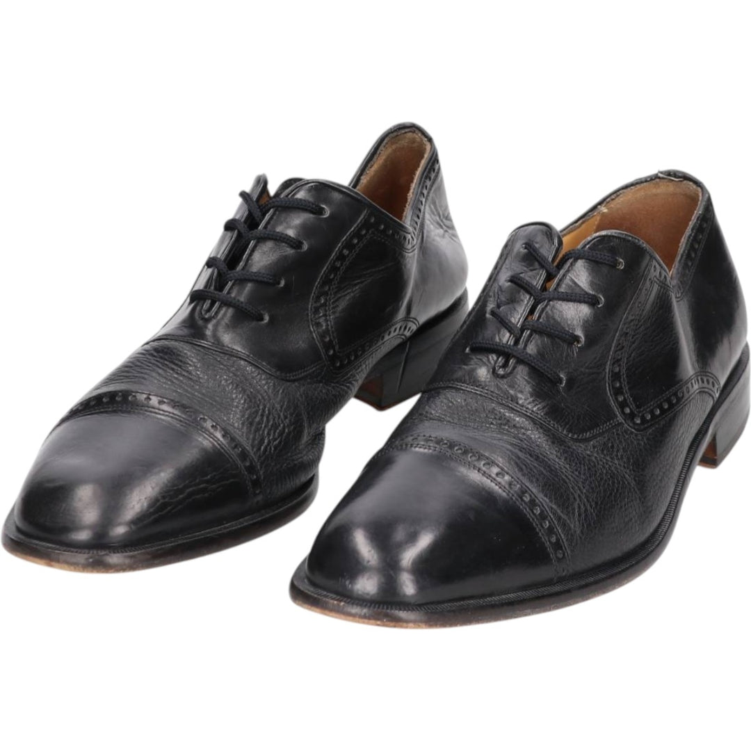 Mezlan Straight Tip Shoes 10M Men's 28.0cm unclear black type Vintage Second Hand