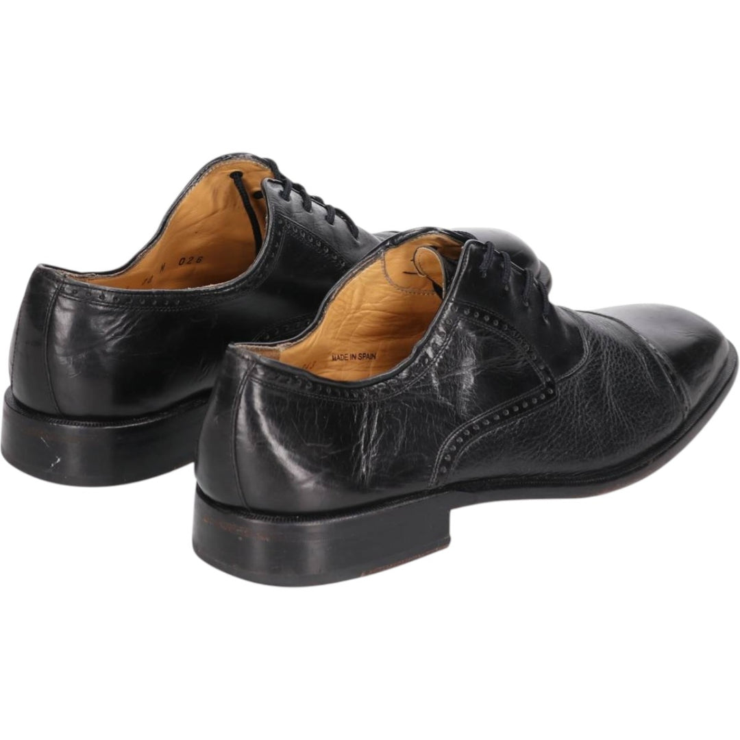 Mezlan Straight Tip Shoes 10M Men's 28.0cm unclear black type Vintage Second Hand