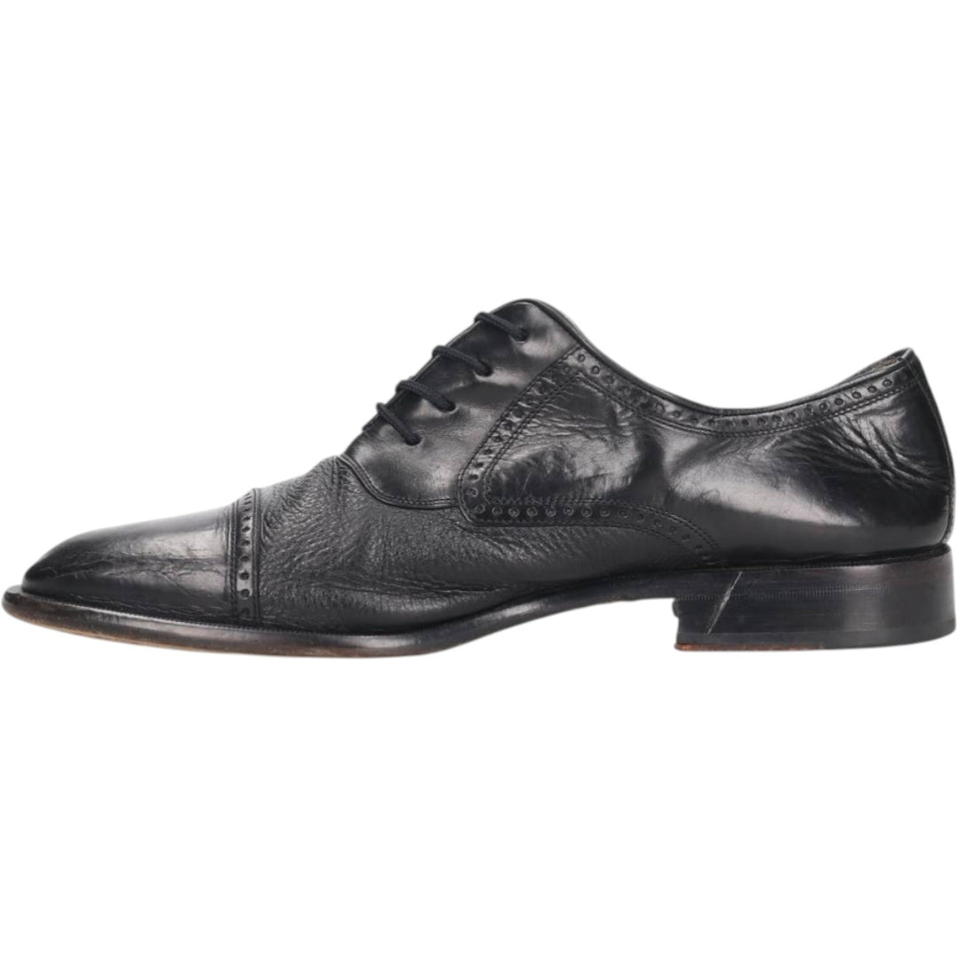 Mezlan Straight Tip Shoes 10M Men's 28.0cm unclear black type Vintage Second Hand