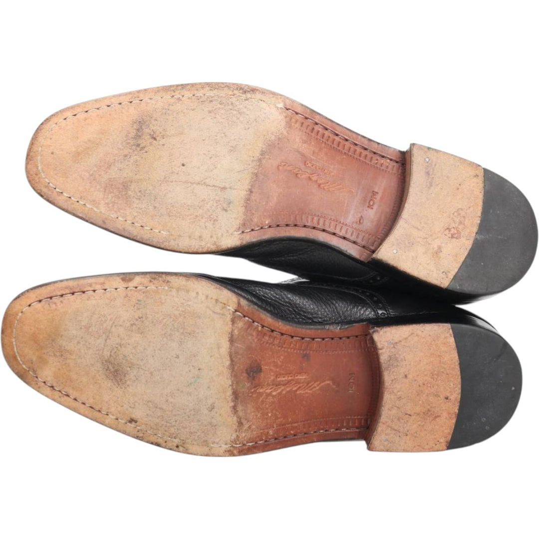 Mezlan Straight Tip Shoes 10M Men's 28.0cm unclear black type Vintage Second Hand