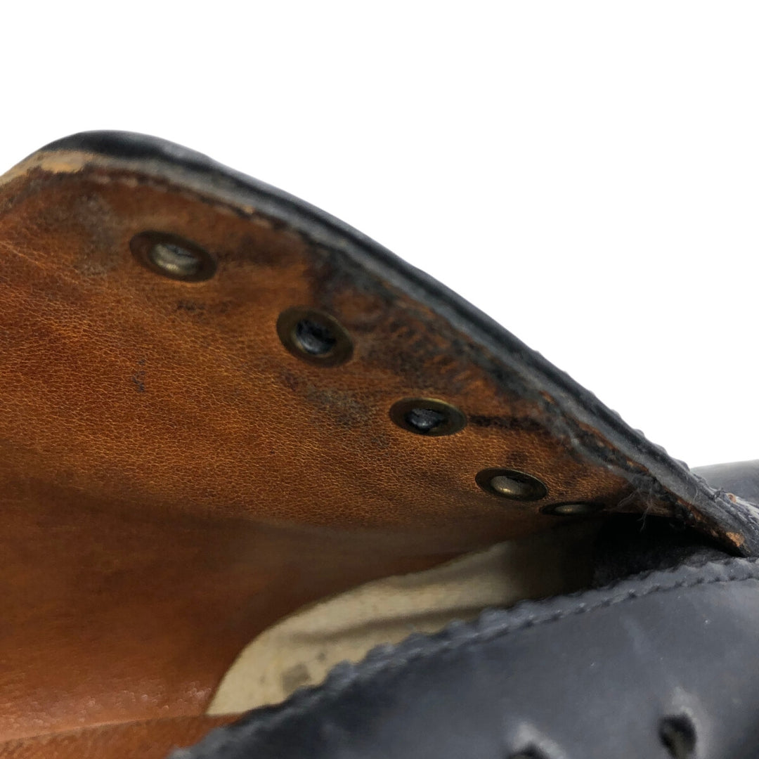 Bally Semi-brogue Wingtip Shoes 9 1/2E Men's 11" equivalent /saa014186 Men's 28.0cm genuine leather black type Vintage Second Hand