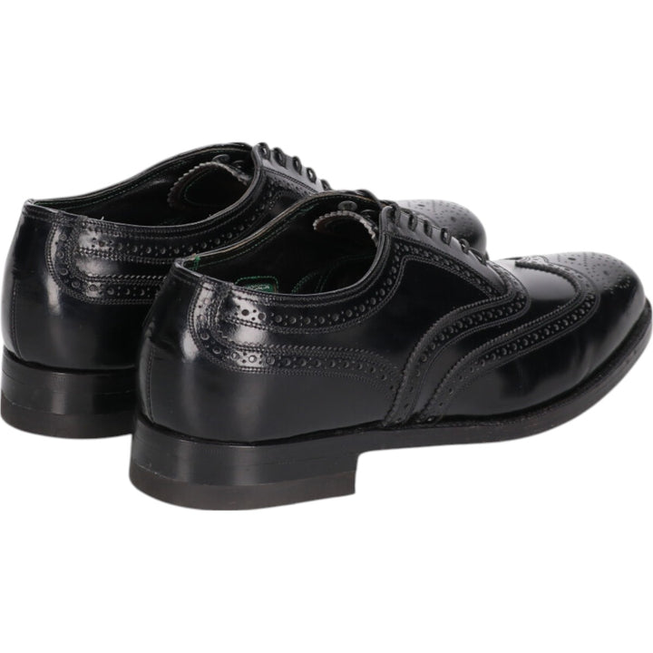 Florsheim IMPERIAL QUALITY Wingtip Shoes 6 1/2 Women's 23.5cm genuine leather black type Vintage Second Hand