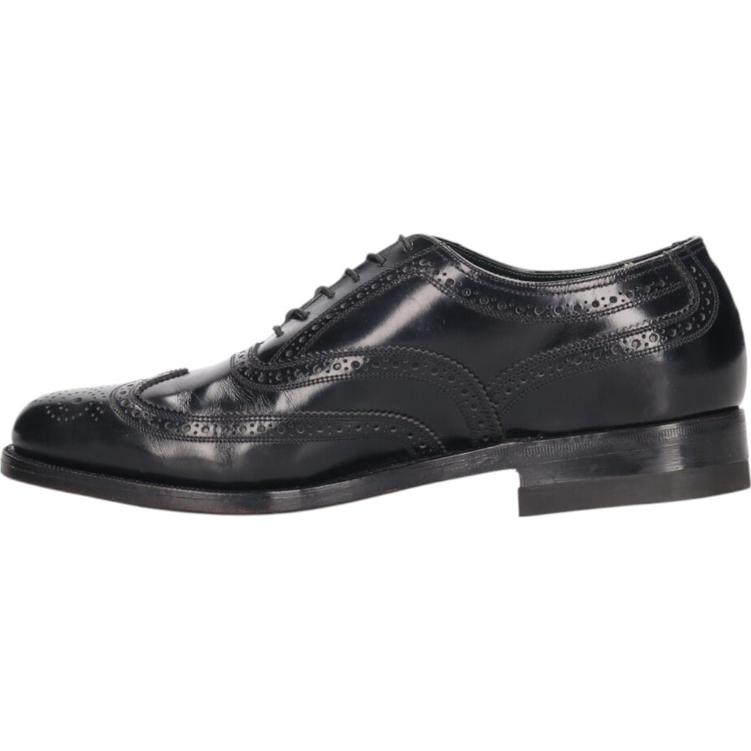 Florsheim IMPERIAL QUALITY Wingtip Shoes 6 1/2 Women's 23.5cm genuine leather black type Vintage Second Hand