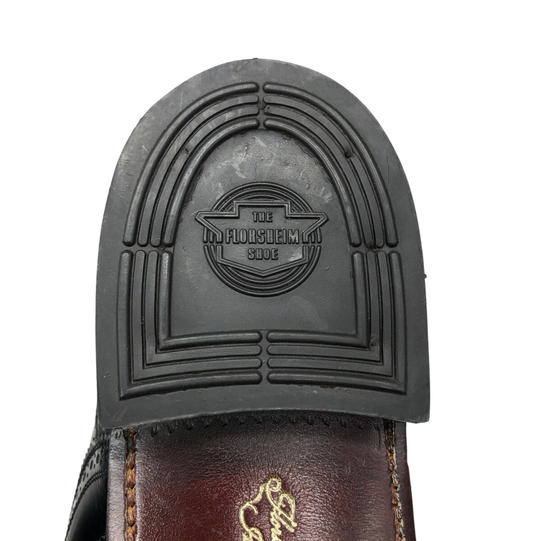 Florsheim IMPERIAL QUALITY Wingtip Shoes 6 1/2 Women's 23.5cm genuine leather black type Vintage Second Hand