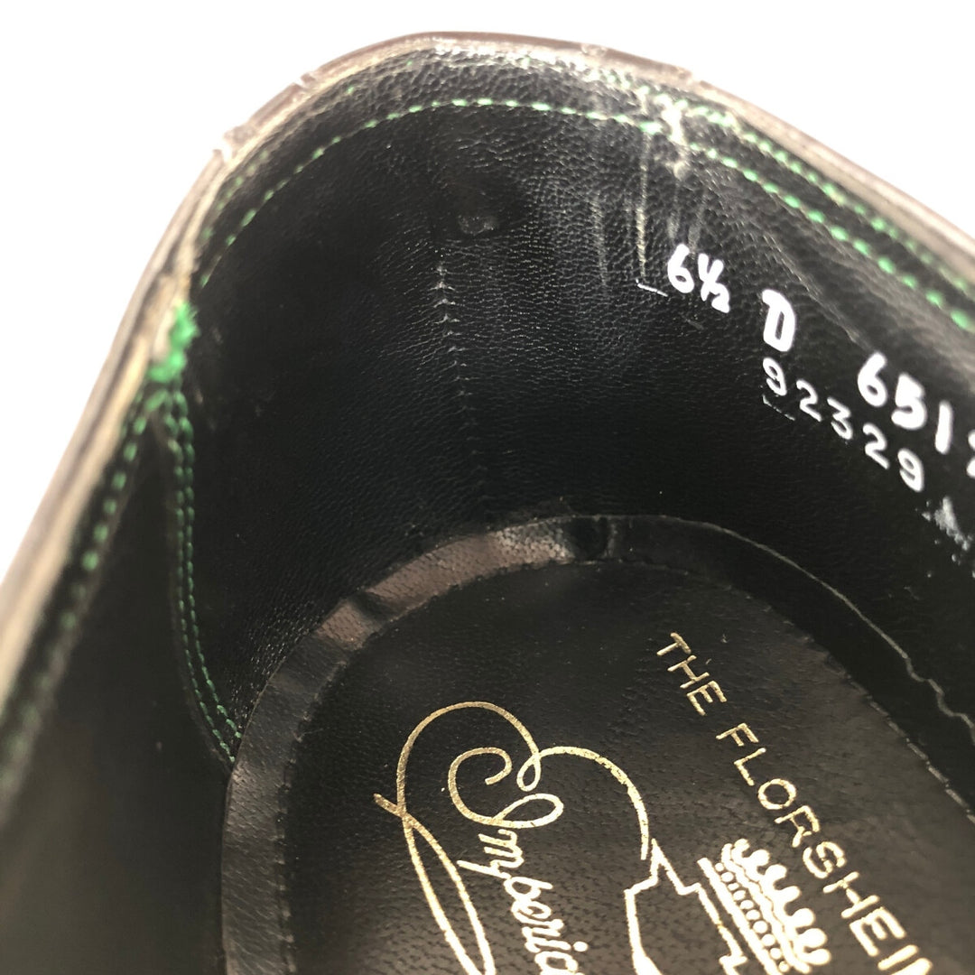 Florsheim IMPERIAL QUALITY Wingtip Shoes 6 1/2 Women's 23.5cm genuine leather black type Vintage Second Hand