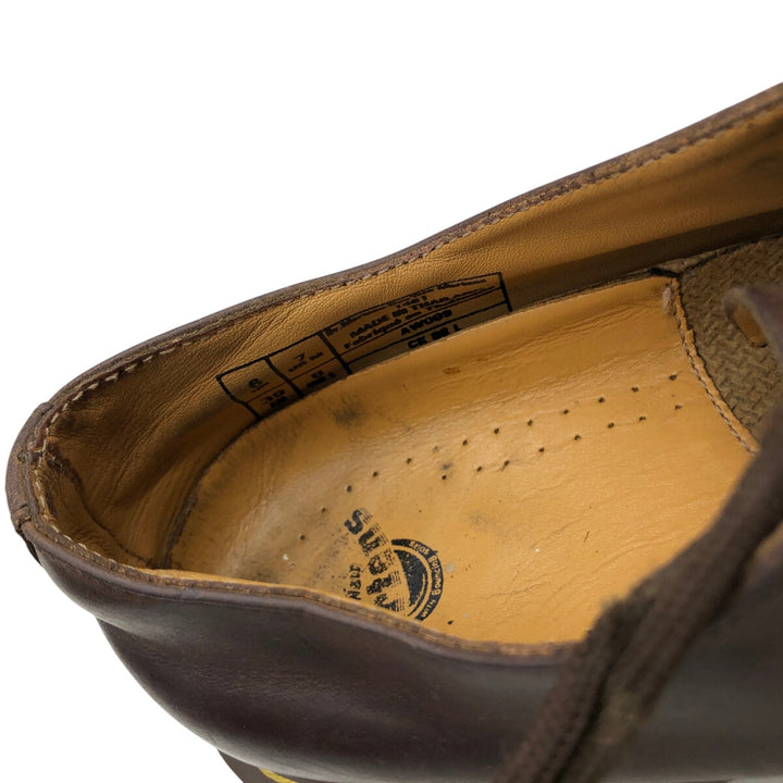 Dr. Martens 1461 3-hole shoes 6 Women's 25.0cm genuine leather brown type Vintage Second Hand