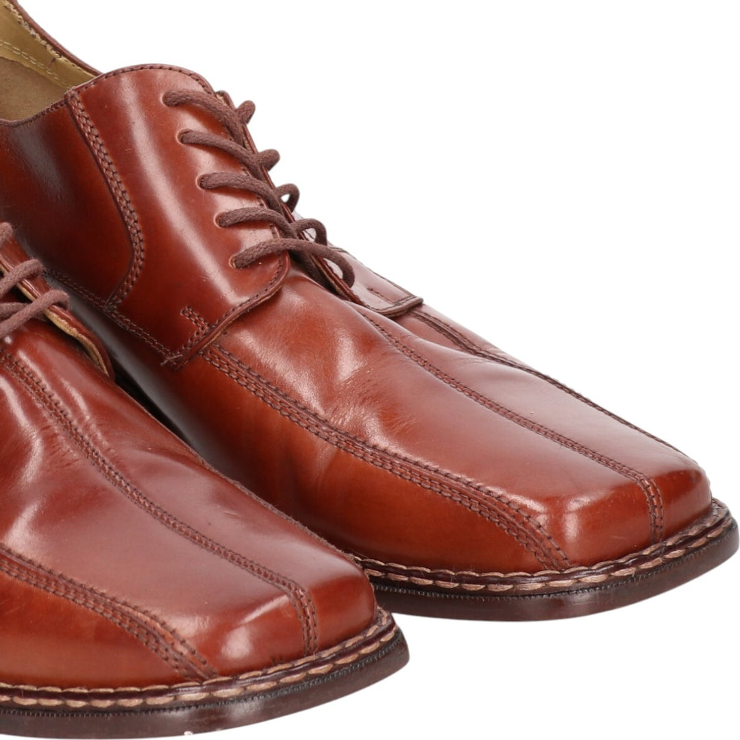 STACY ADAMS Square Toe Leather Shoes 10M Men's 28.0cm genuine leather brown type Vintage Second Hand