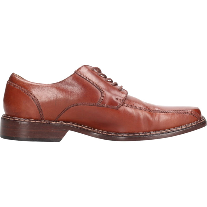 STACY ADAMS Square Toe Leather Shoes 10M Men's 28.0cm genuine leather brown type Vintage Second Hand