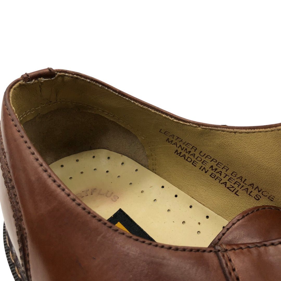 STACY ADAMS Square Toe Leather Shoes 10M Men's 28.0cm genuine leather brown type Vintage Second Hand