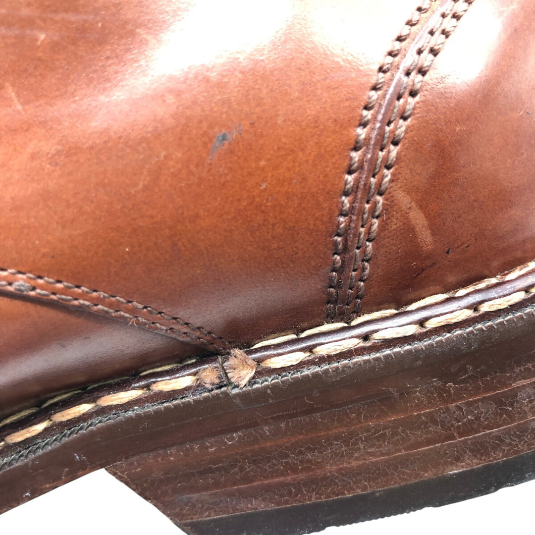 STACY ADAMS Square Toe Leather Shoes 10M Men's 28.0cm genuine leather brown type Vintage Second Hand