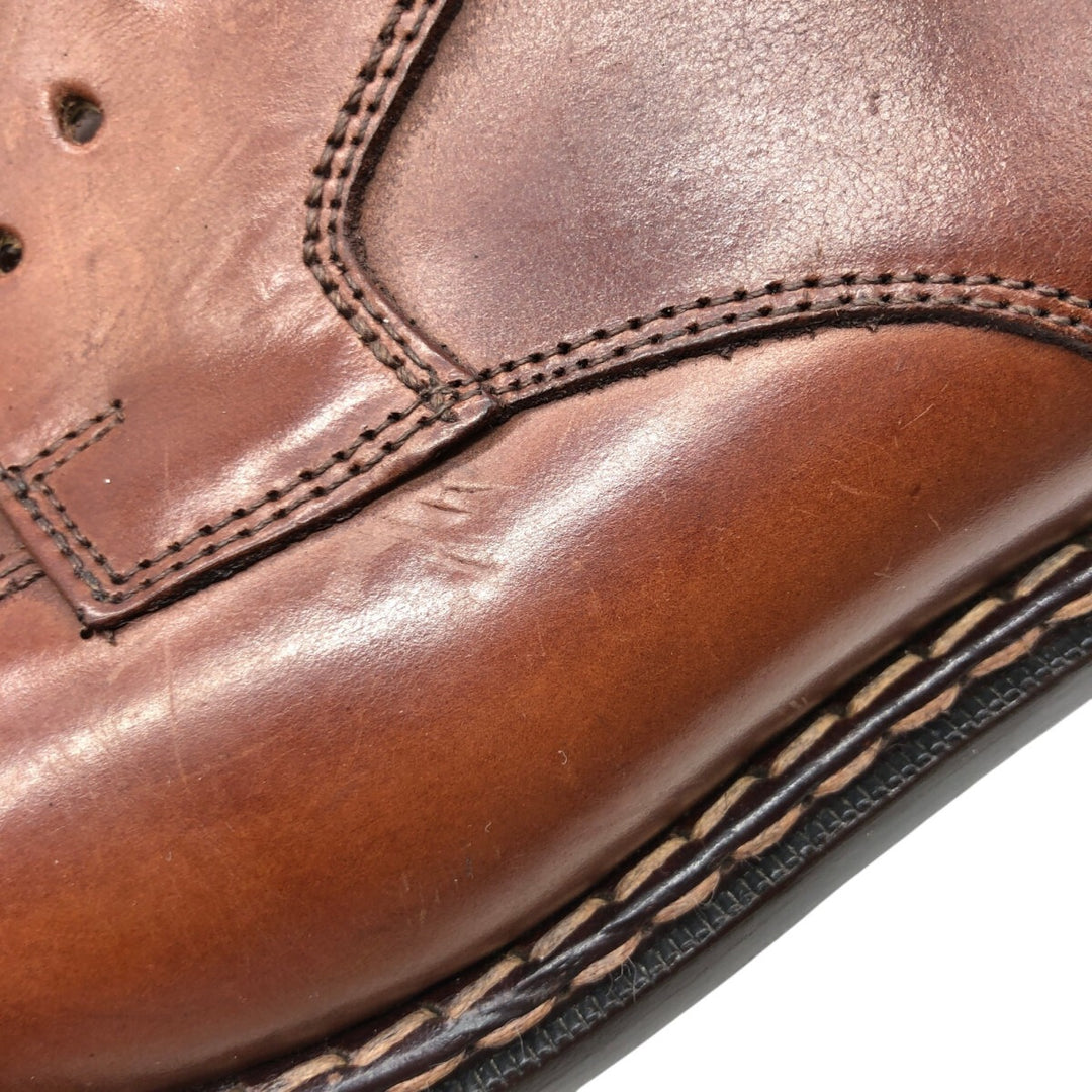 STACY ADAMS Square Toe Leather Shoes 10M Men's 28.0cm genuine leather brown type Vintage Second Hand