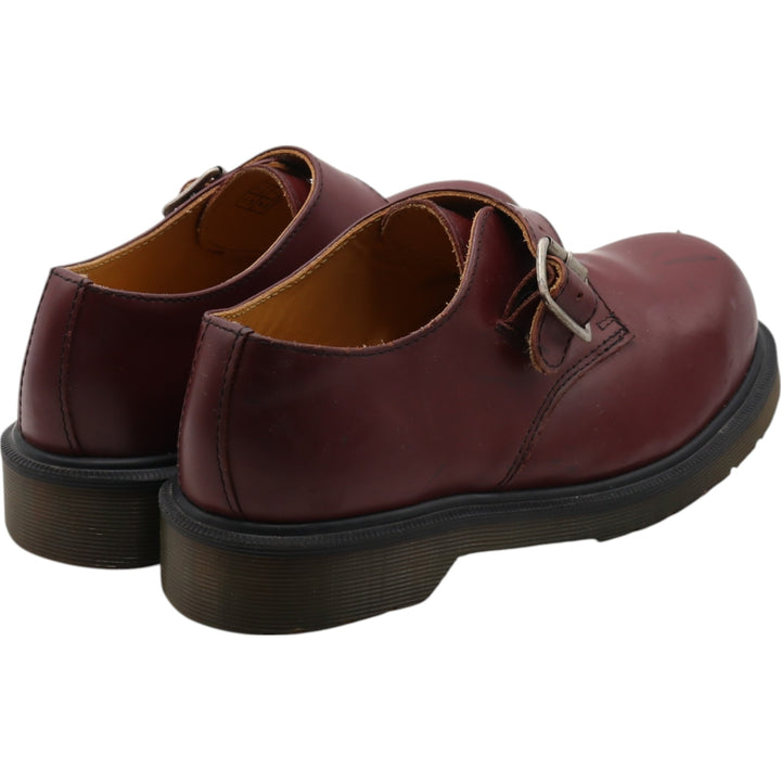 Dr. Martens Monk Strap Shoes 5 Women's 24.0cm genuine leather wine-red Vintage Second Hand