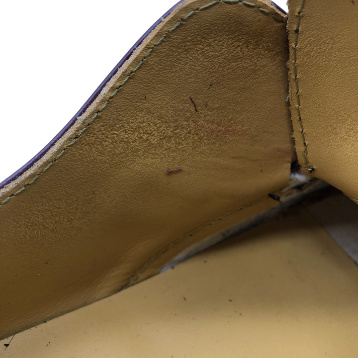 Dr. Martens Monk Strap Shoes 5 Women's 24.0cm genuine leather wine-red Vintage Second Hand