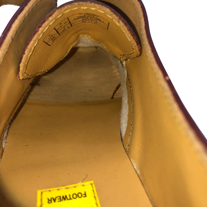 Dr. Martens Monk Strap Shoes 5 Women's 24.0cm genuine leather wine-red Vintage Second Hand