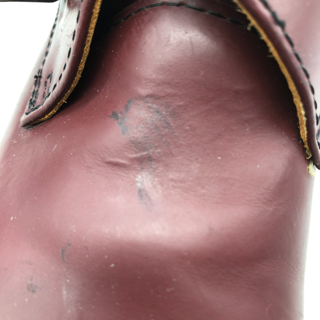 Dr. Martens Monk Strap Shoes 5 Women's 24.0cm genuine leather wine-red Vintage Second Hand