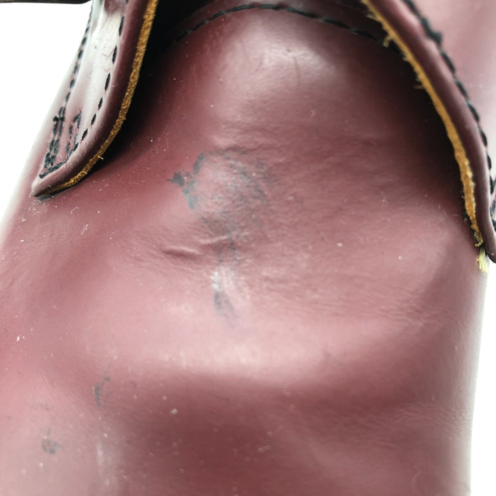 Dr. Martens Monk Strap Shoes 5 Women's 24.0cm genuine leather wine-red Vintage Second Hand