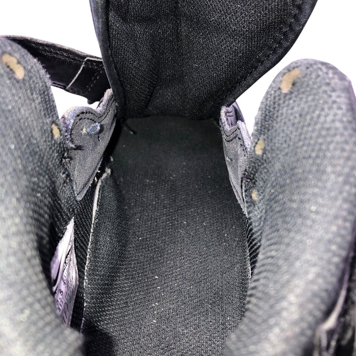 Nike Air Force 1 Mid Sneakers 6Y Women's 24.5cm Synthetic leather black type Vintage Second Hand