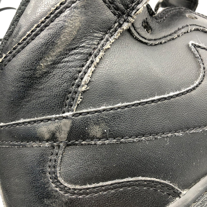 Nike Air Force 1 Mid Sneakers 6Y Women's 24.5cm Synthetic leather black type Vintage Second Hand