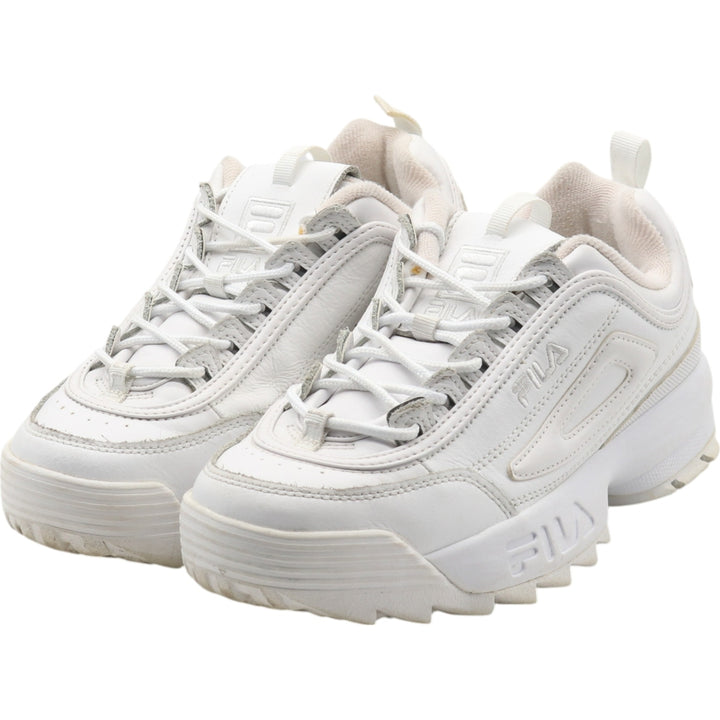 FILA DISRUPTOR II PREMIUM Disruptor 2 Premium Dad Sneakers 9 Women's 26.0cm unclear white type Vintage Second Hand