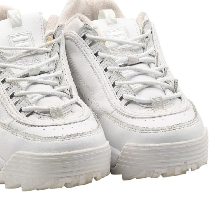 FILA DISRUPTOR II PREMIUM Disruptor 2 Premium Dad Sneakers 9 Women's 26.0cm unclear white type Vintage Second Hand
