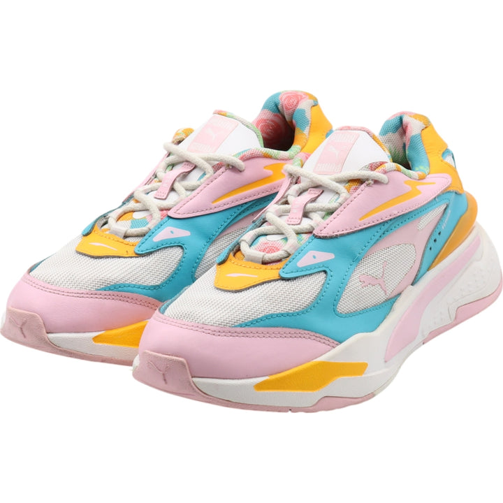 PUMA RS-X3 PLASTIC Dad Sneakers 7C Women's 24.5cm unclear pink type Vintage Second Hand