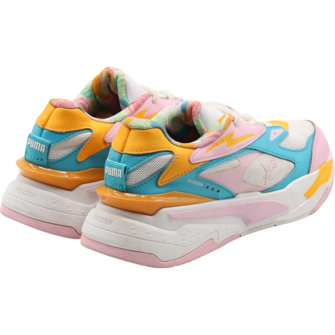 PUMA RS-X3 PLASTIC Dad Sneakers 7C Women's 24.5cm unclear pink type Vintage Second Hand