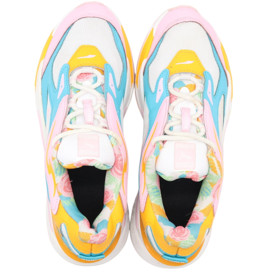 PUMA RS-X3 PLASTIC Dad Sneakers 7C Women's 24.5cm unclear pink type Vintage Second Hand
