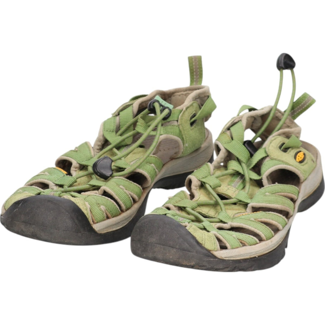 KEEN WHISPER Outdoor Sandals Women's 24.5cm unknown green type Vintage Second Hand