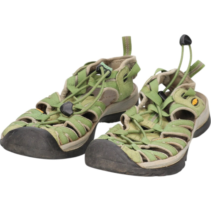 KEEN WHISPER Outdoor Sandals Women's 24.5cm unknown green type Vintage Second Hand