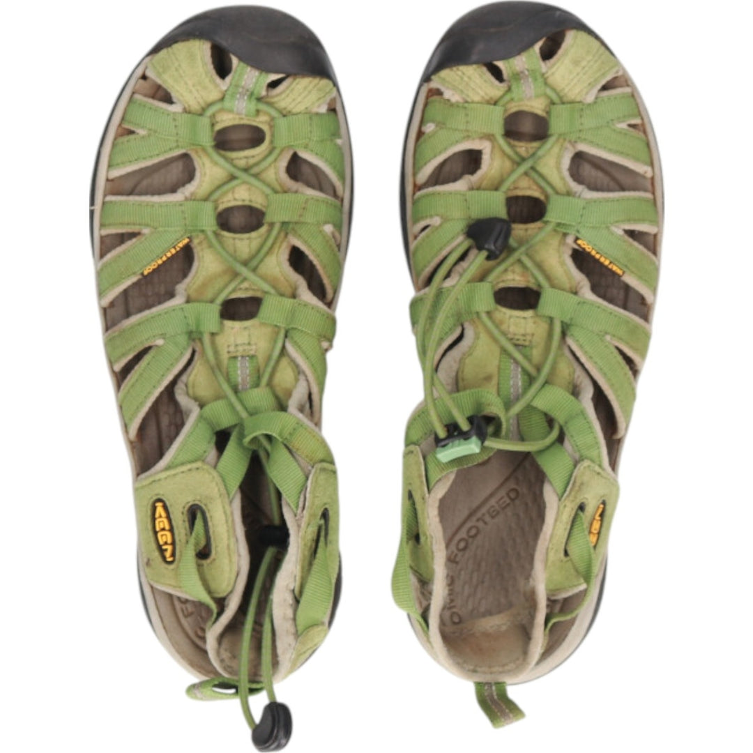 KEEN WHISPER Outdoor Sandals Women's 24.5cm unknown green type Vintage Second Hand