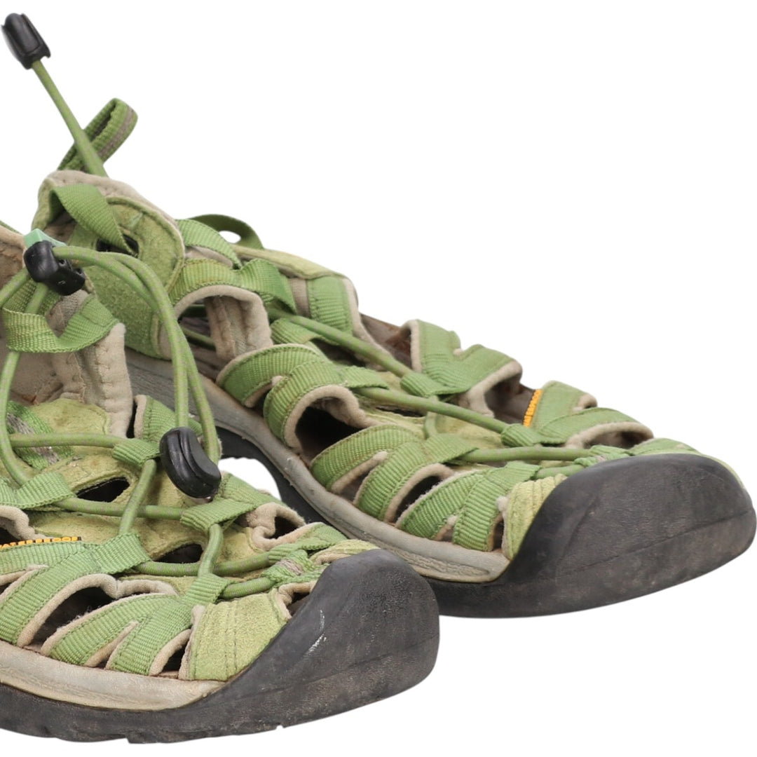 KEEN WHISPER Outdoor Sandals Women's 24.5cm unknown green type Vintage Second Hand