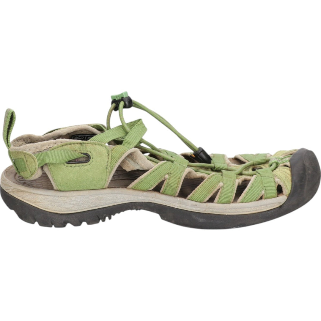 KEEN WHISPER Outdoor Sandals Women's 24.5cm unknown green type Vintage Second Hand