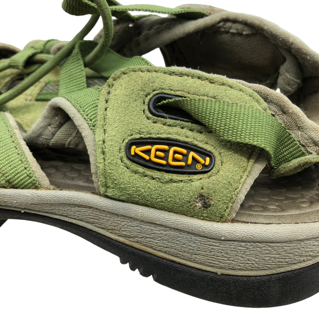 KEEN WHISPER Outdoor Sandals Women's 24.5cm unknown green type Vintage Second Hand
