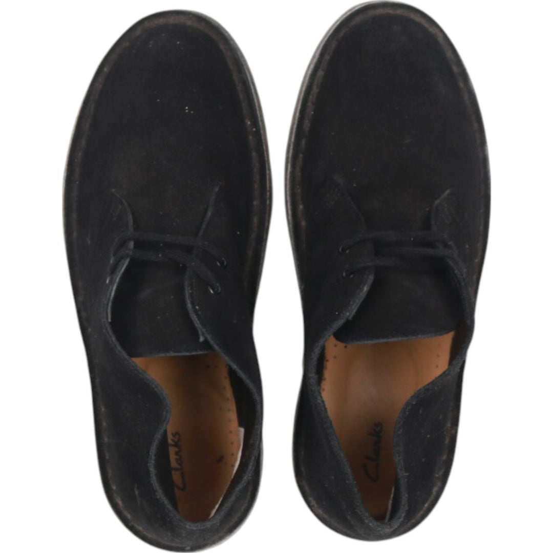 Clarks DESERT BOOT Chukka Boots 8 Women's 25.0cm unknown black type Vintage Second Hand