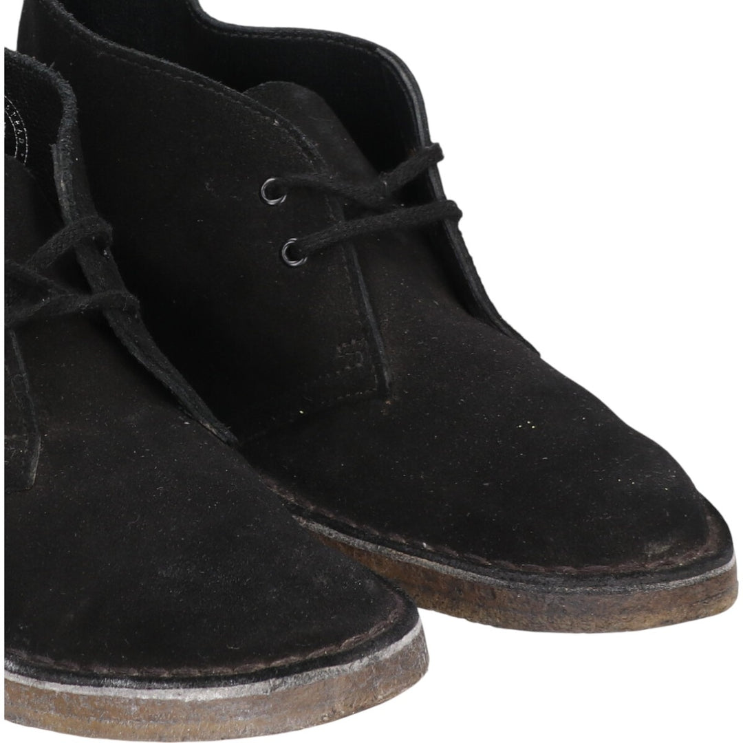 Clarks DESERT BOOT Chukka Boots 8 Women's 25.0cm unknown black type Vintage Second Hand