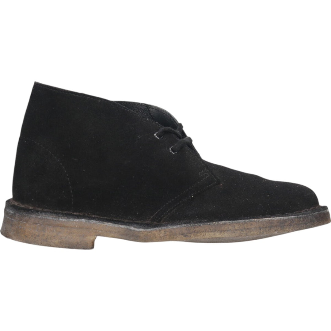 Clarks DESERT BOOT Chukka Boots 8 Women's 25.0cm unknown black type Vintage Second Hand
