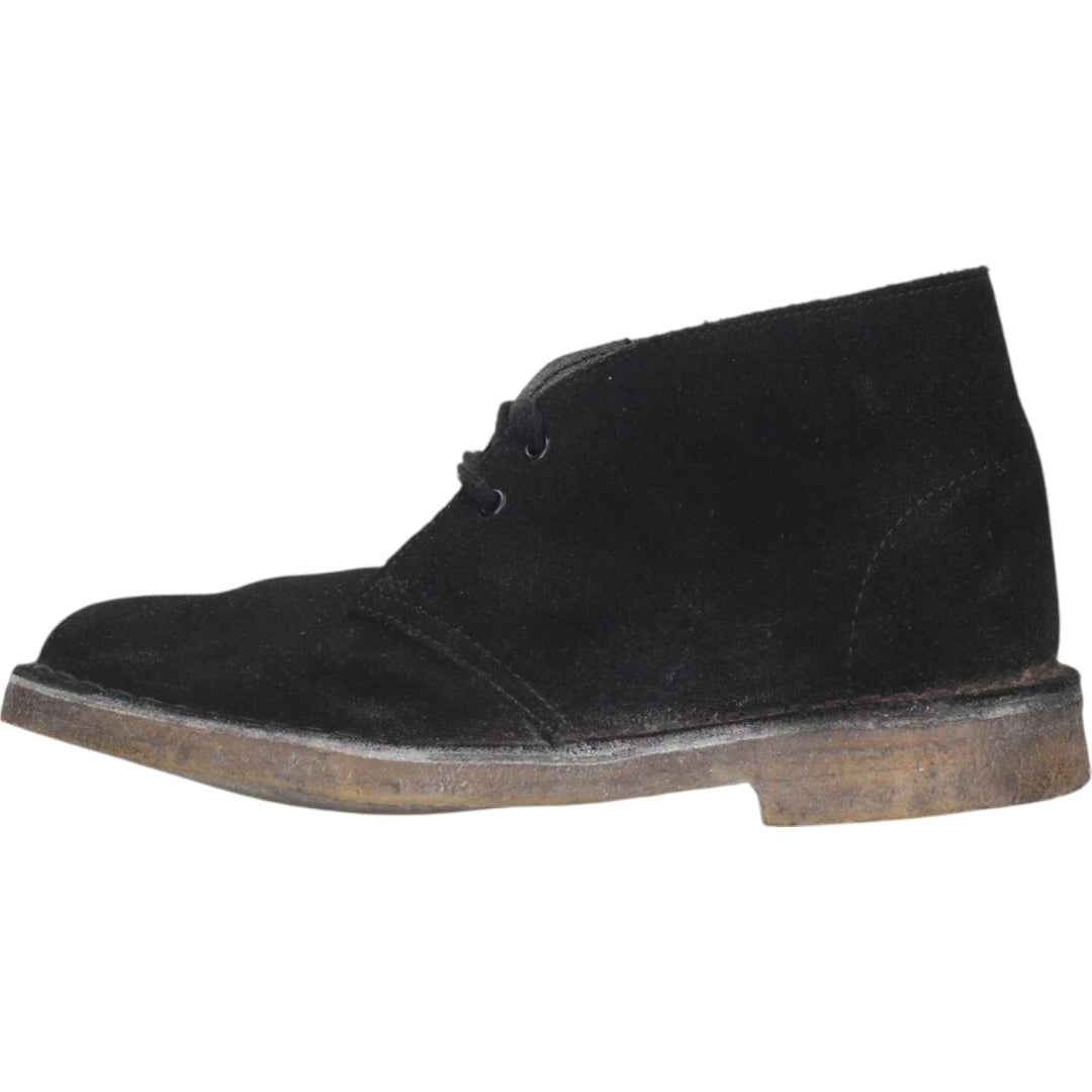 Clarks DESERT BOOT Chukka Boots 8 Women's 25.0cm unknown black type Vintage Second Hand