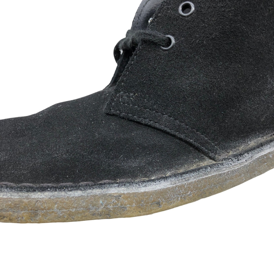 Clarks DESERT BOOT Chukka Boots 8 Women's 25.0cm unknown black type Vintage Second Hand