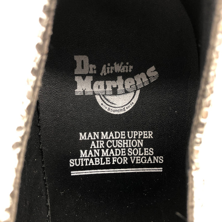 Dr. Martens Snake Pattern Python Pattern 3 Hole Shoes 4 Women's 23.5cm genuine leather Silver type Vintage Second Hand