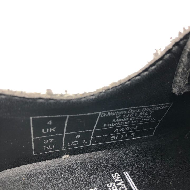 Dr. Martens Snake Pattern Python Pattern 3 Hole Shoes 4 Women's 23.5cm genuine leather Silver type Vintage Second Hand