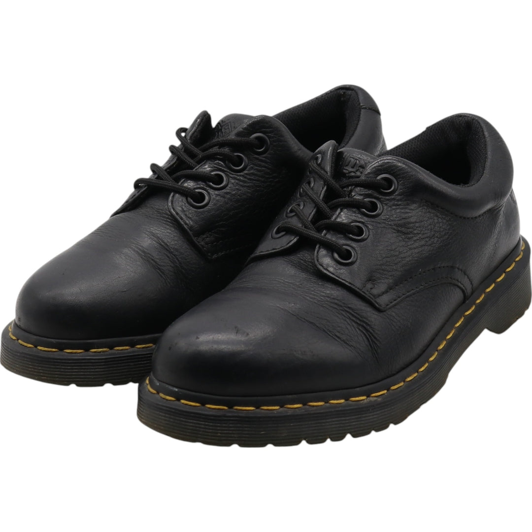 Dr. Martens 4-hole shoes 6 Women's 24.5cm genuine leather black type Vintage Second Hand