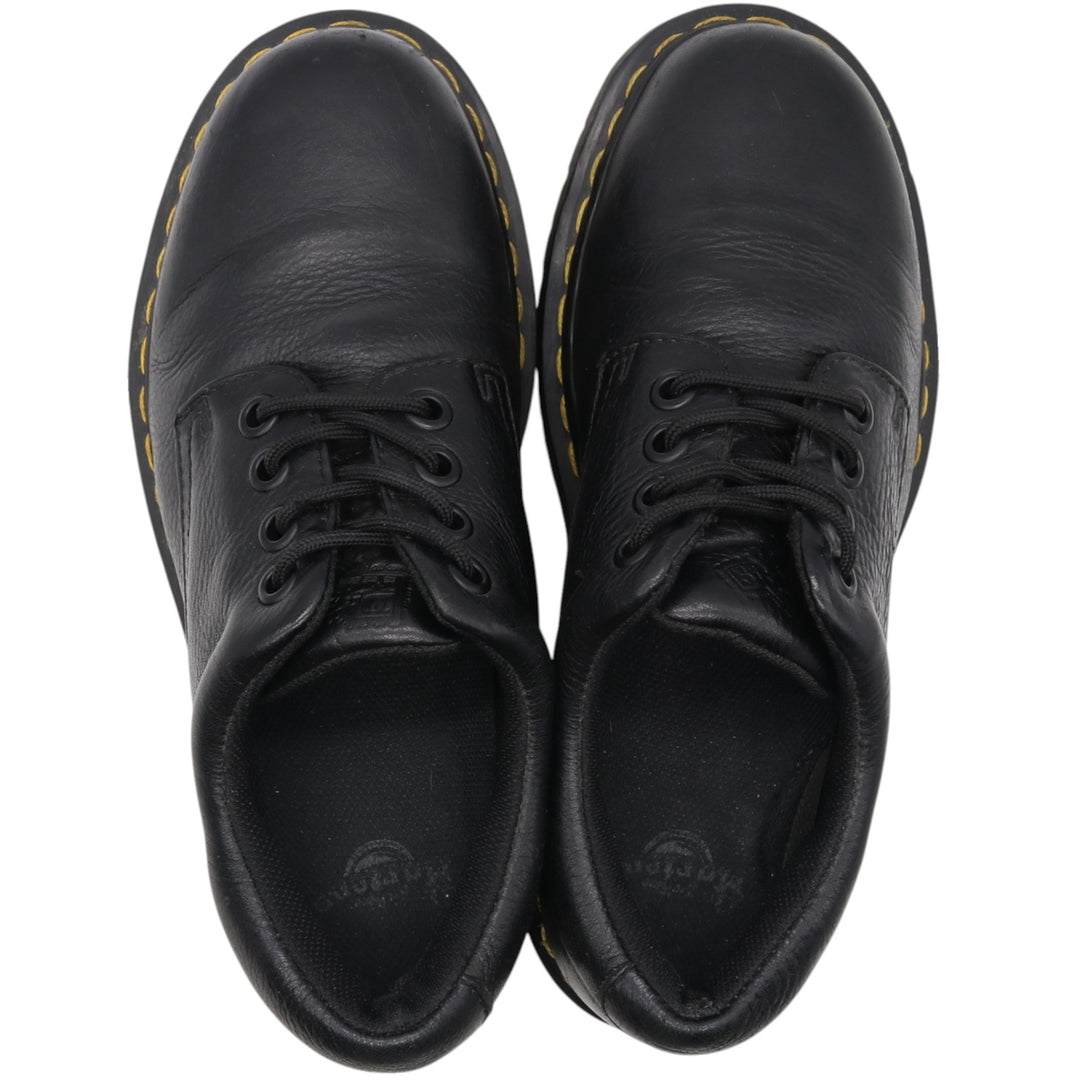 Dr. Martens 4-hole shoes 6 Women's 24.5cm genuine leather black type Vintage Second Hand