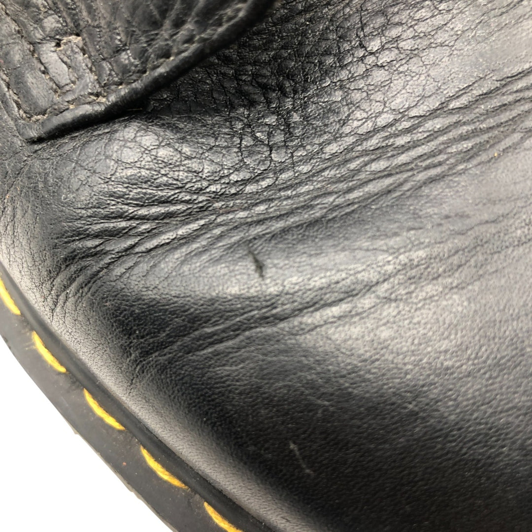 Dr. Martens 4-hole shoes 6 Women's 24.5cm genuine leather black type Vintage Second Hand