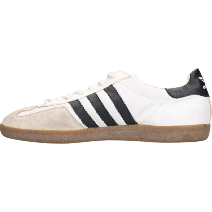 90s Adidas UNIVERSAL Sneakers 8 1/2 Men's 10.4" equivalent Vintage /saa014281 Men's 26.5cm genuine leather white type Vintage Second Hand