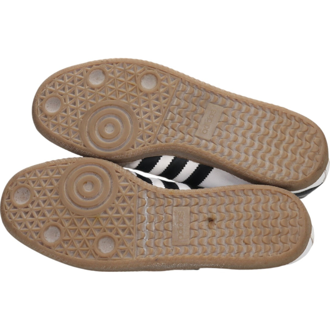 90s Adidas UNIVERSAL Sneakers 8 1/2 Men's 10.4" equivalent Vintage /saa014281 Men's 26.5cm genuine leather white type Vintage Second Hand