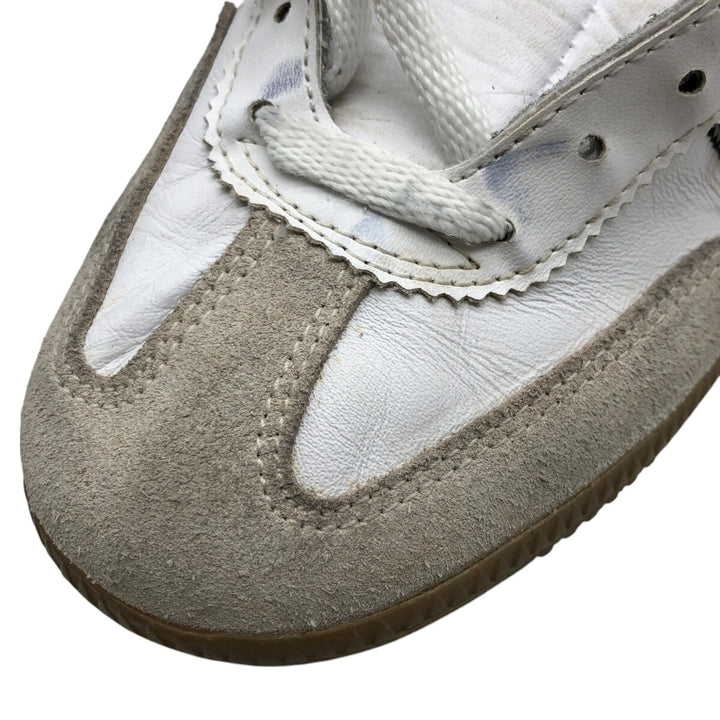 90s Adidas UNIVERSAL Sneakers 8 1/2 Men's 10.4" equivalent Vintage /saa014281 Men's 26.5cm genuine leather white type Vintage Second Hand